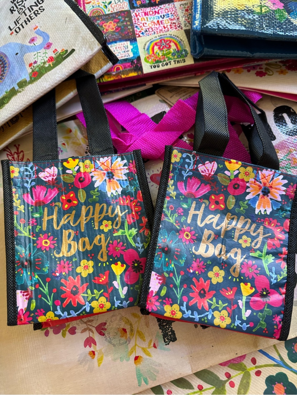 🌸GIFT BAG🌷Give & Wrap All Gifts w/a NEW Reusable Bag Designed To Make U Smile